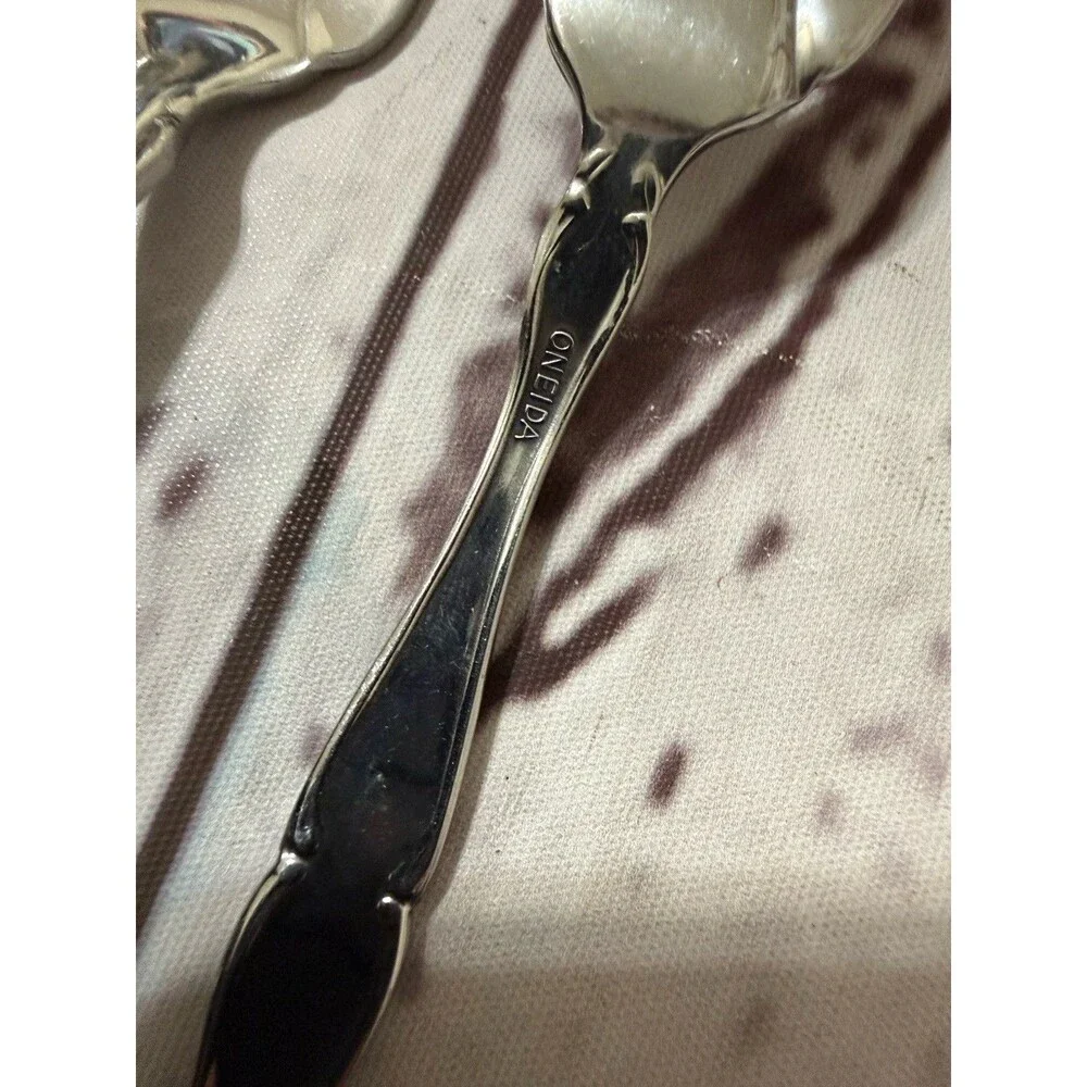 Oneida Cantata Stainless Salad Forks 6 5/8” X 4 Flatware Silverware
